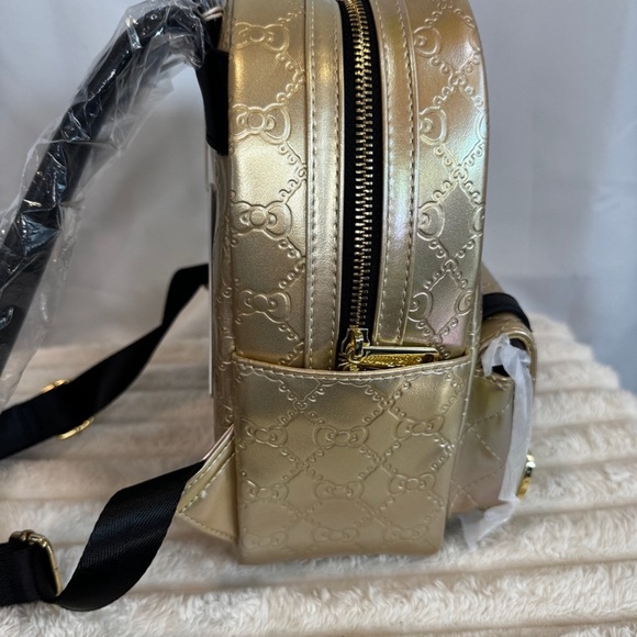 Loungefly Sanrio Hello Kitty 50th Anniversary Metallic Gold Mini Backpack main image 5